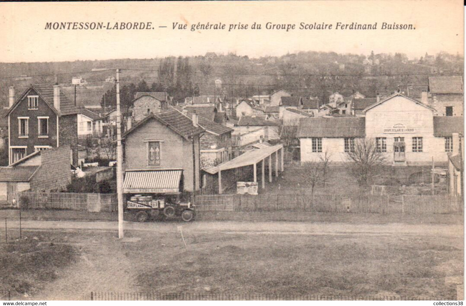 Montesson-Laborde - Vue Générale Prise Du Groupe Scolaire Ferdinand Buisson - Montesson