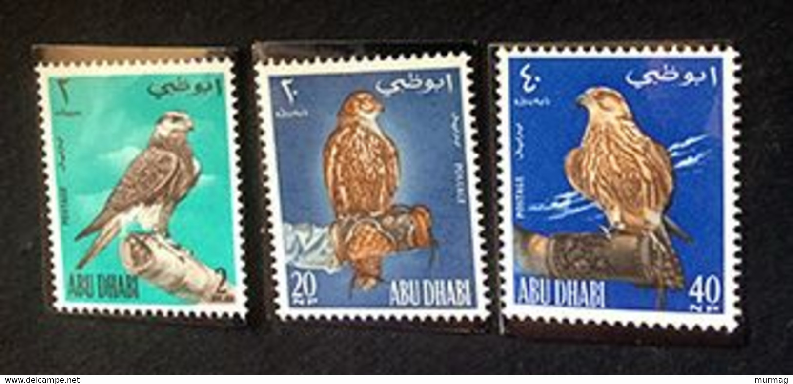 ABU DHABI - Faune, Oiseaux - N° 12-14 - 1965 - MNH - Abu Dhabi