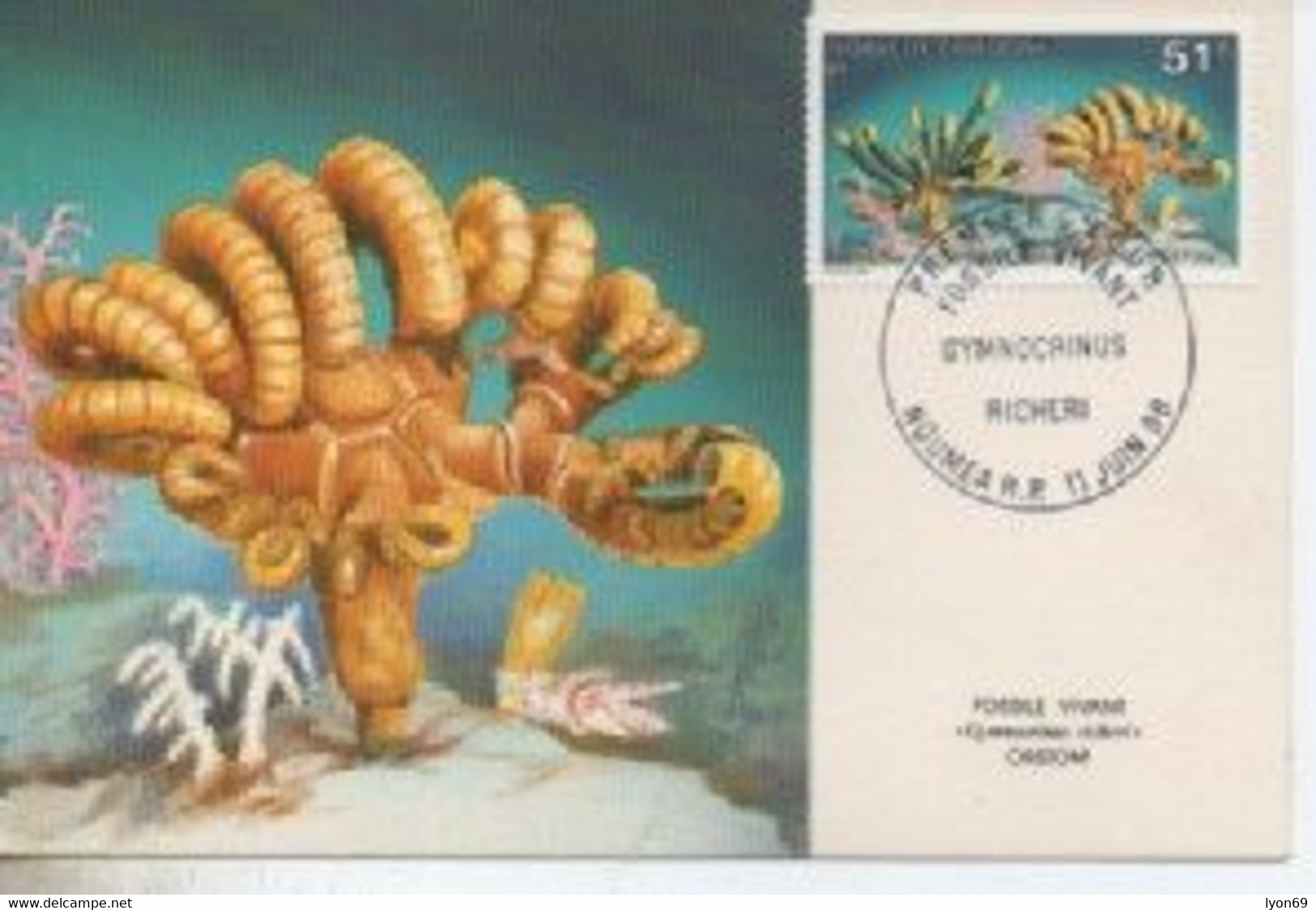 NOUVELLE CALEDONIE  ORSTOM    N° YVERT ET TELLIER  577    1988 - Maximum Cards