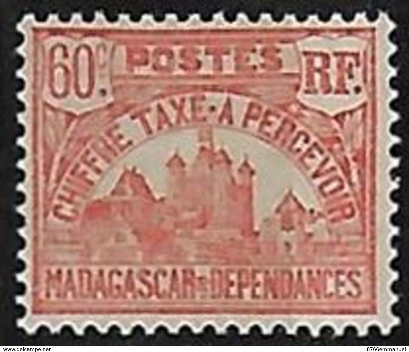 MADAGASCAR TAXE N°15 N* - Segnatasse