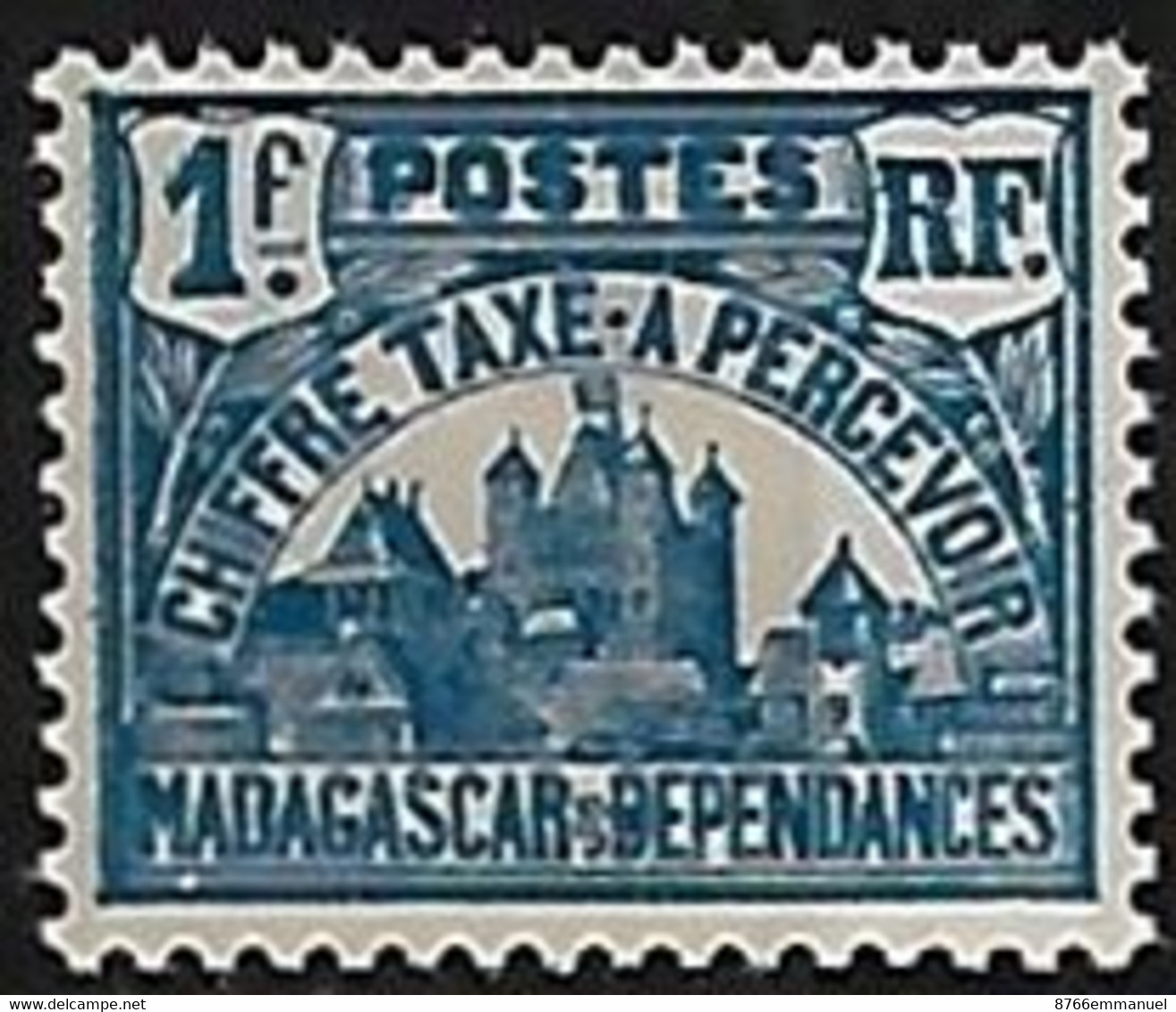 MADAGASCAR TAXE N°16 N* - Strafport