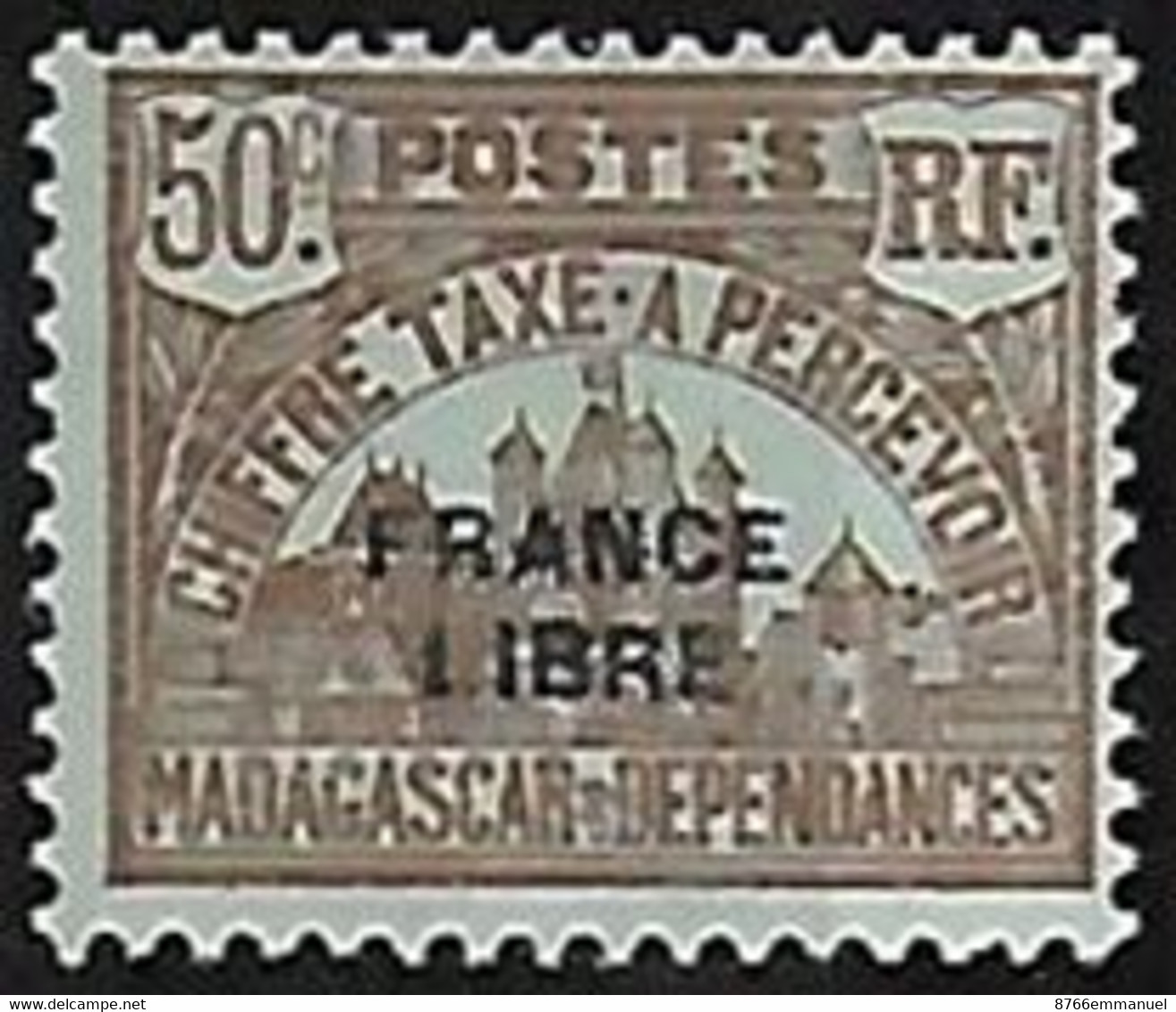 MADAGASCAR TAXE N°23 N* - Strafport