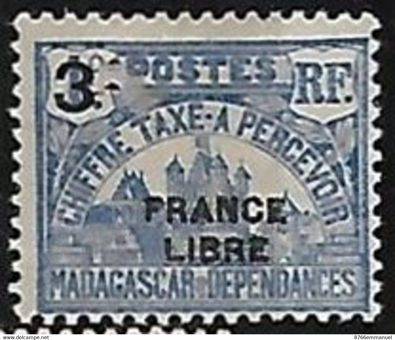 MADAGASCAR TAXE N°27 N* - Timbres-taxe