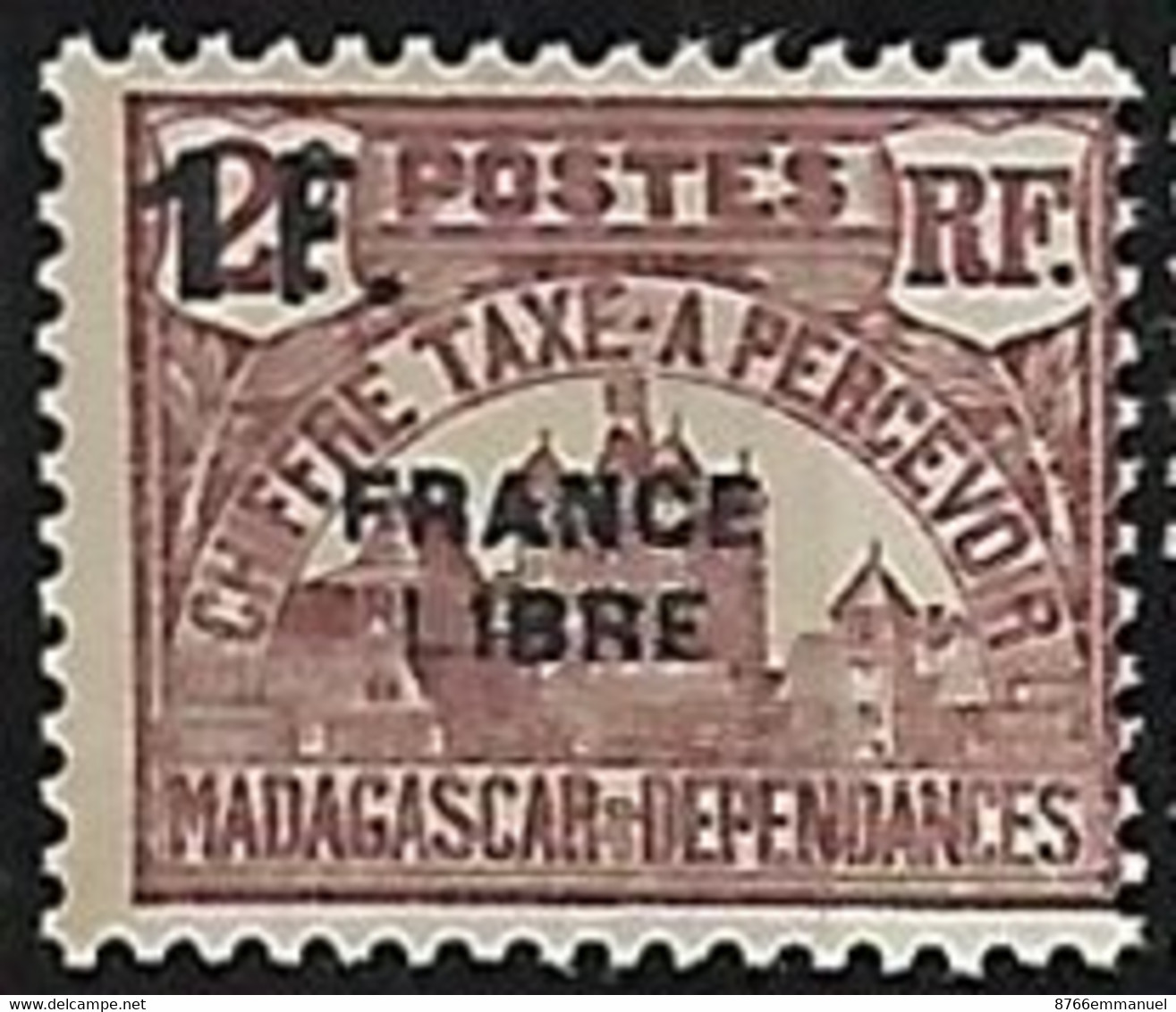 MADAGASCAR TAXE N°29 N* - Timbres-taxe