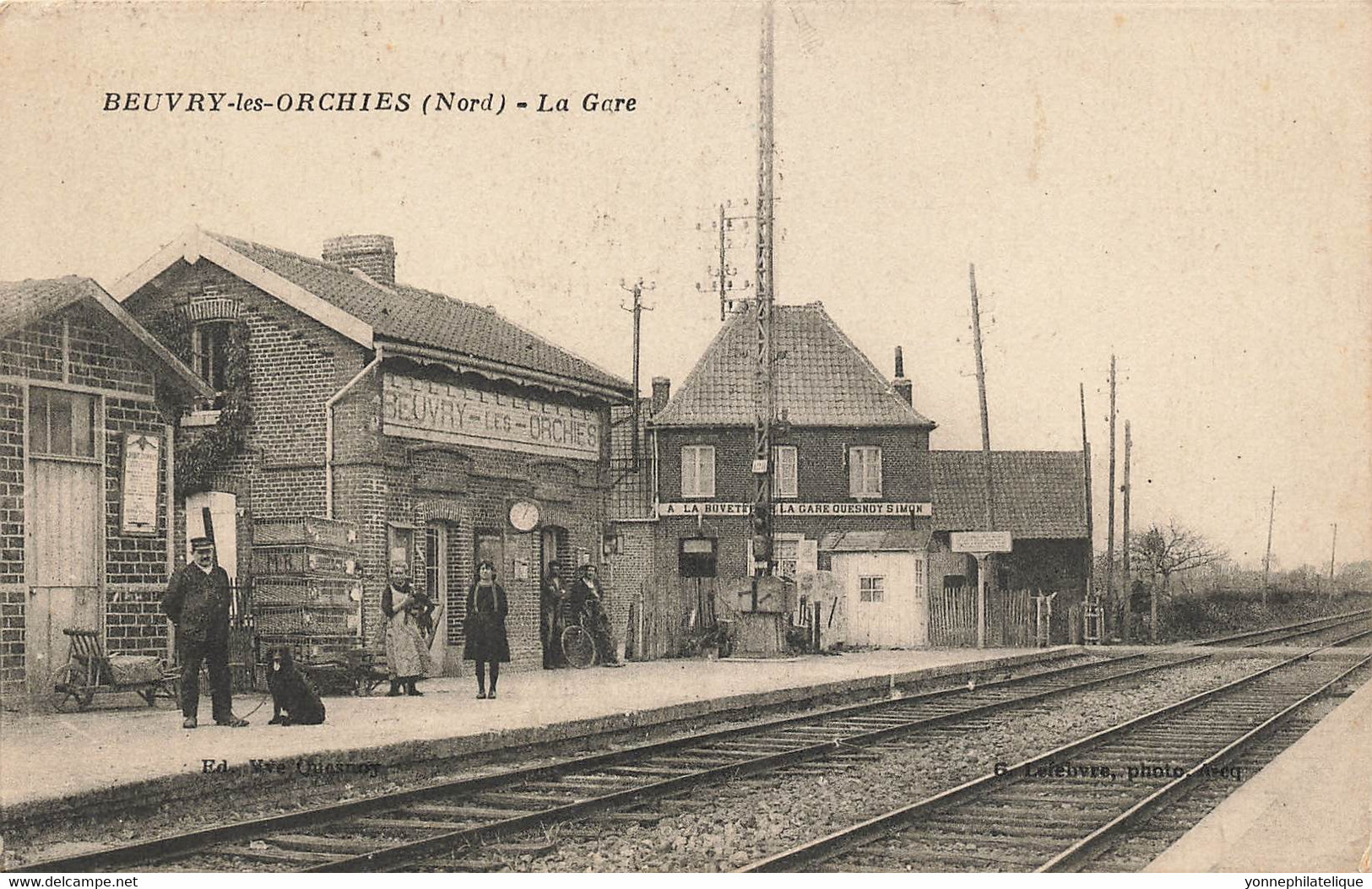 59 - NORD - BEUVRY-LES-ORCHIES - La Gare - Superbe (10091) - Otros & Sin Clasificación