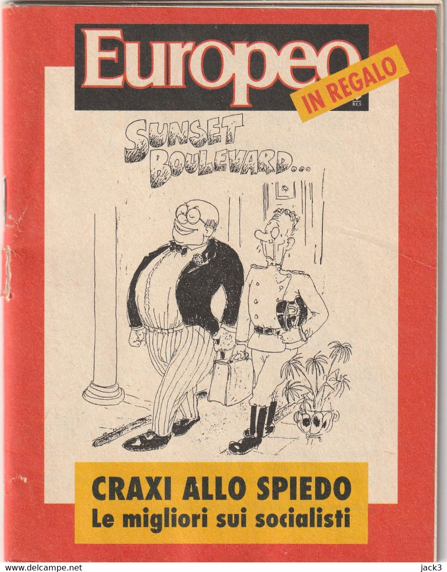 Libretto - CRAXI ALLO SPIEDO - Le Migliori Sui Socialisti - Humor