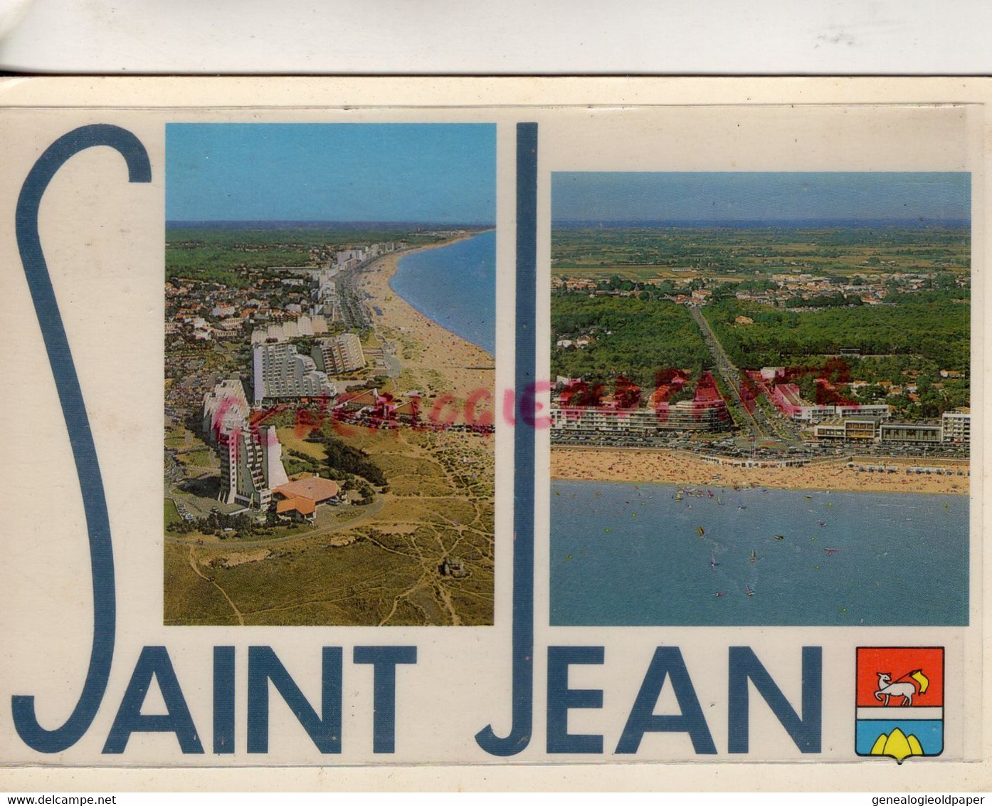 85- SAINT JEAN DE MONTS- ST JEAN DE MONTS- 1988 VUE AERIENNE - VENDEE - Saint Jean De Monts