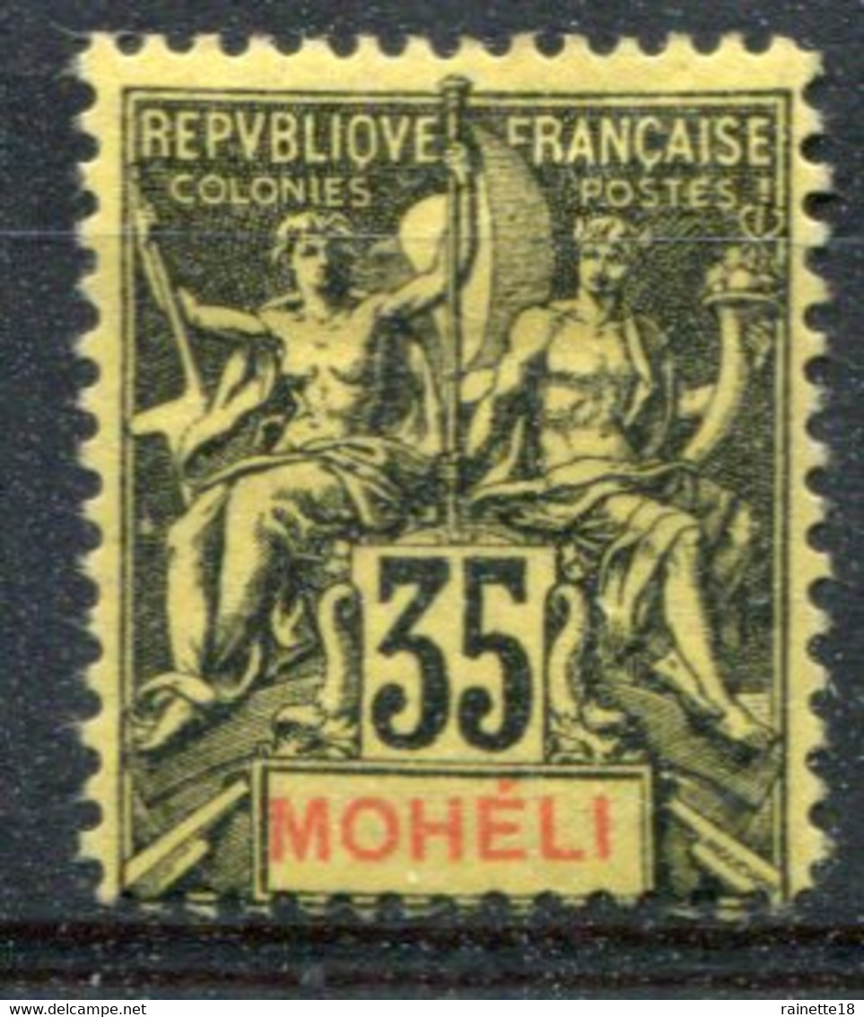 Mohéli              9 * - Unused Stamps