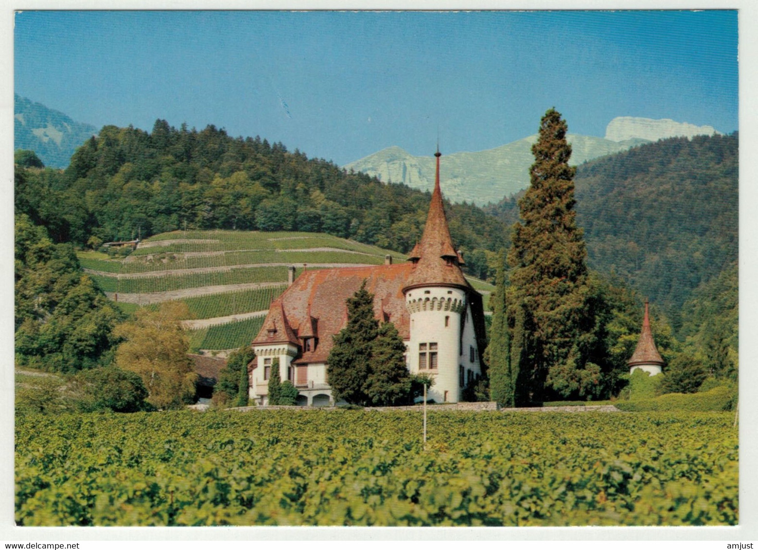 Suisse// Schweiz // Vaud // Yvorne, Château Maison Blanche - Yvorne