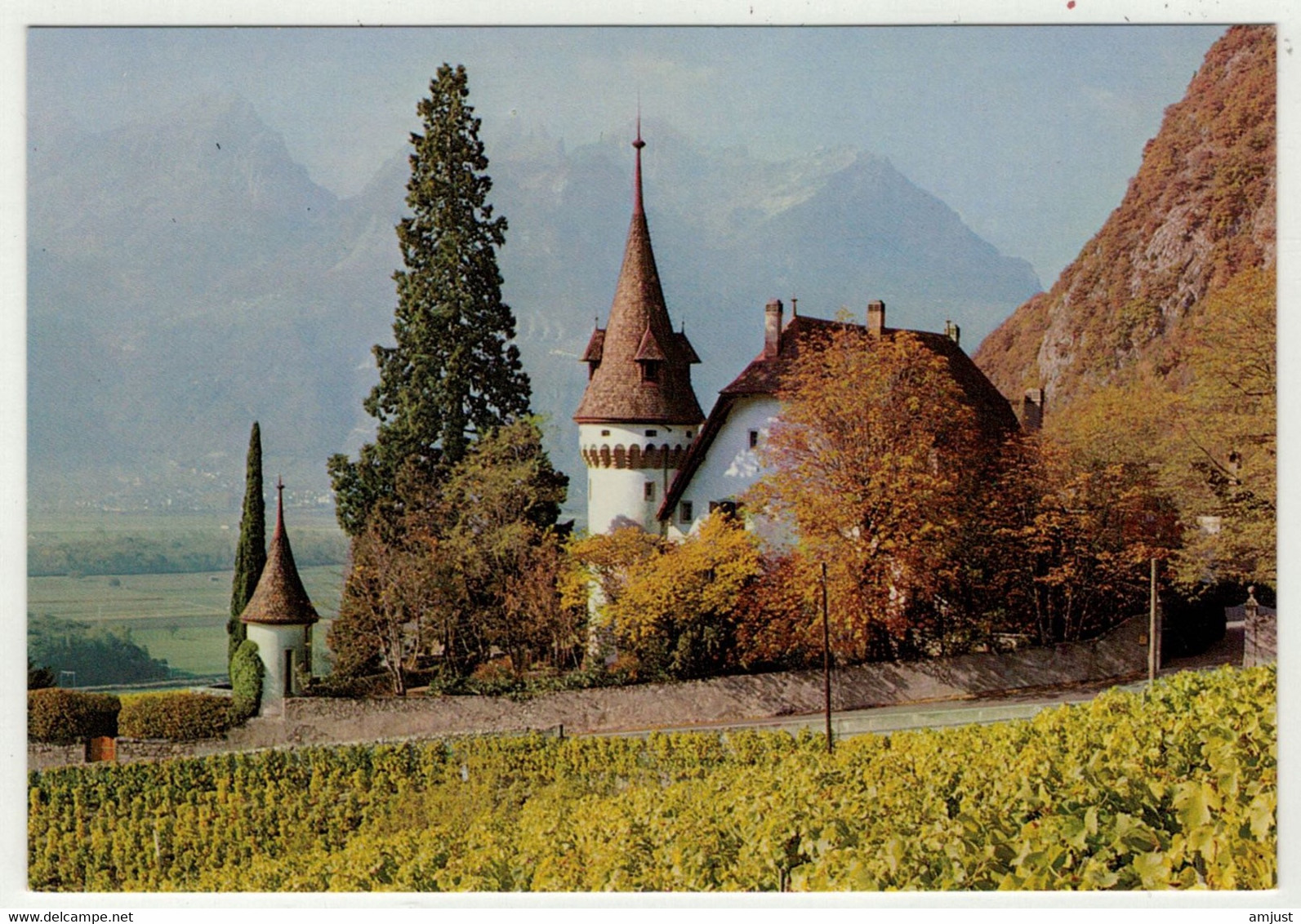 Suisse// Schweiz // Vaud // Yvorne, Château Maison Blanche - Yvorne