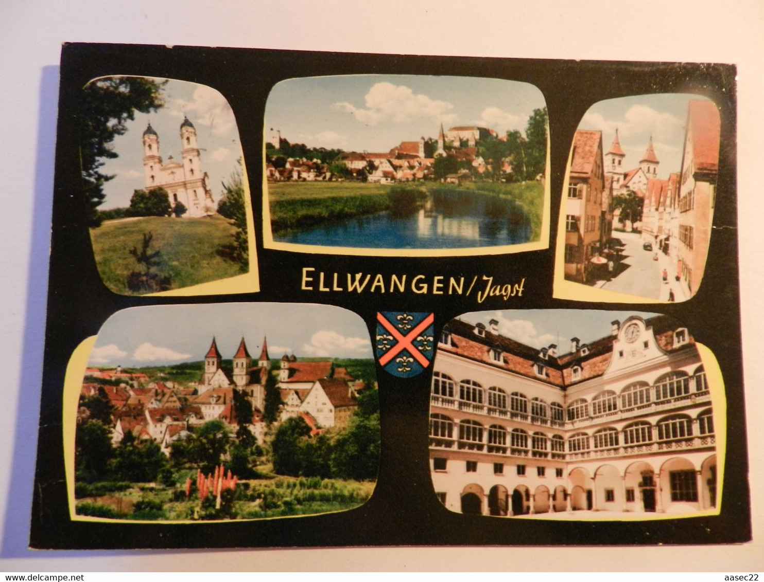 Oude Postkaarten Van Duitsland  --  Ellwangen - Ellwangen