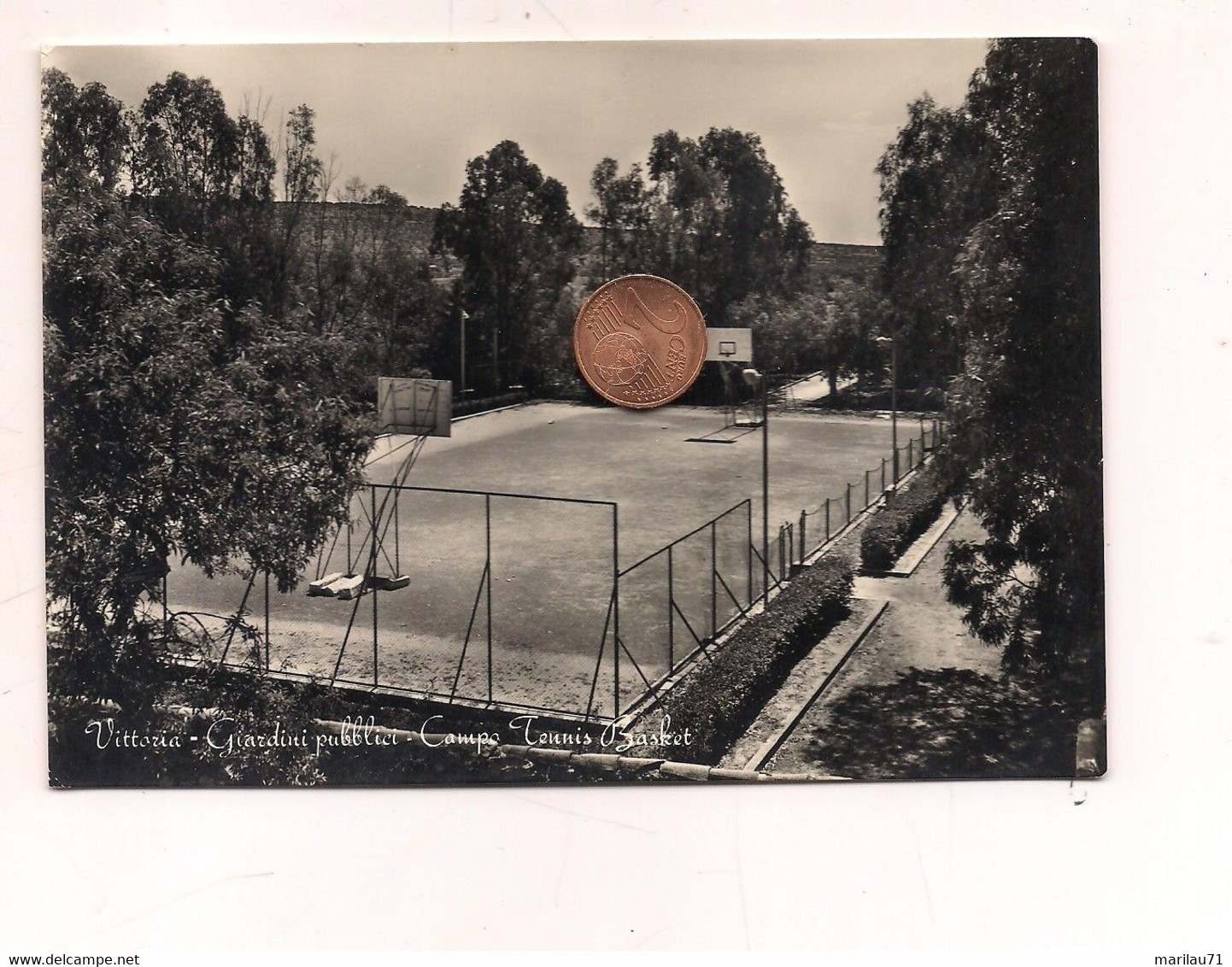 RG101 Sicilia VITTORIA Ragusa 1956 Campo Tennis - Vittoria