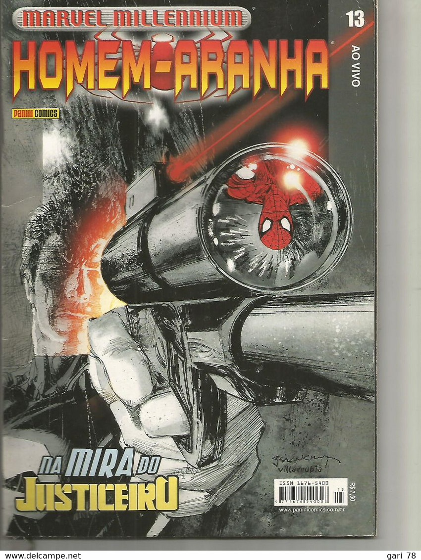 MARVEL MILLENNIUM : HOMEM-ARANHA N° 13 AO VIVO Janvier 2003 (en Portugais) - Cómics & Mangas (otros Lenguas)