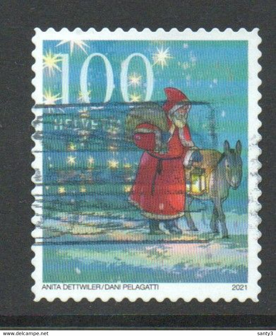 Zwitserland 2021 Mi  Kerstmis, Gestempeld - Used Stamps