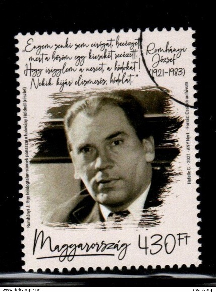 HUNGARY - 2021. - Specimen - 100th Anniversary Of The Birth Of József Romhányi / Writer, Literary Translator MNH!!! - Proofs & Reprints