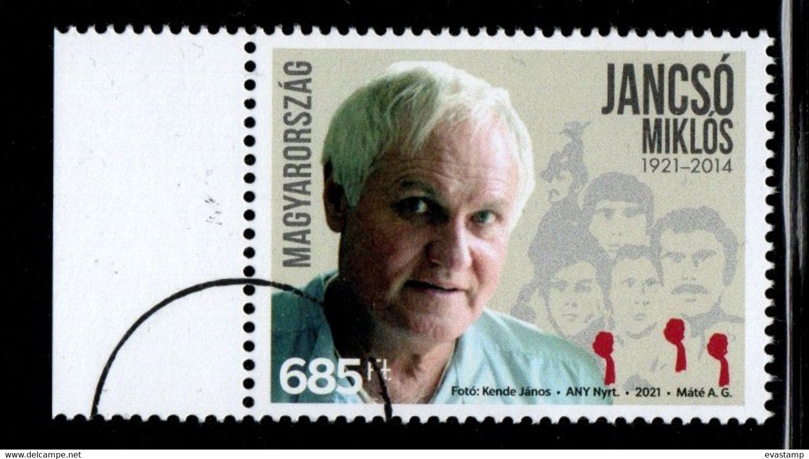 HUNGARY - 2021. - SPECIMEN - Birth Centenary Of The Miklós Jancsó / Famous Film Director  MNH!!! - Proofs & Reprints