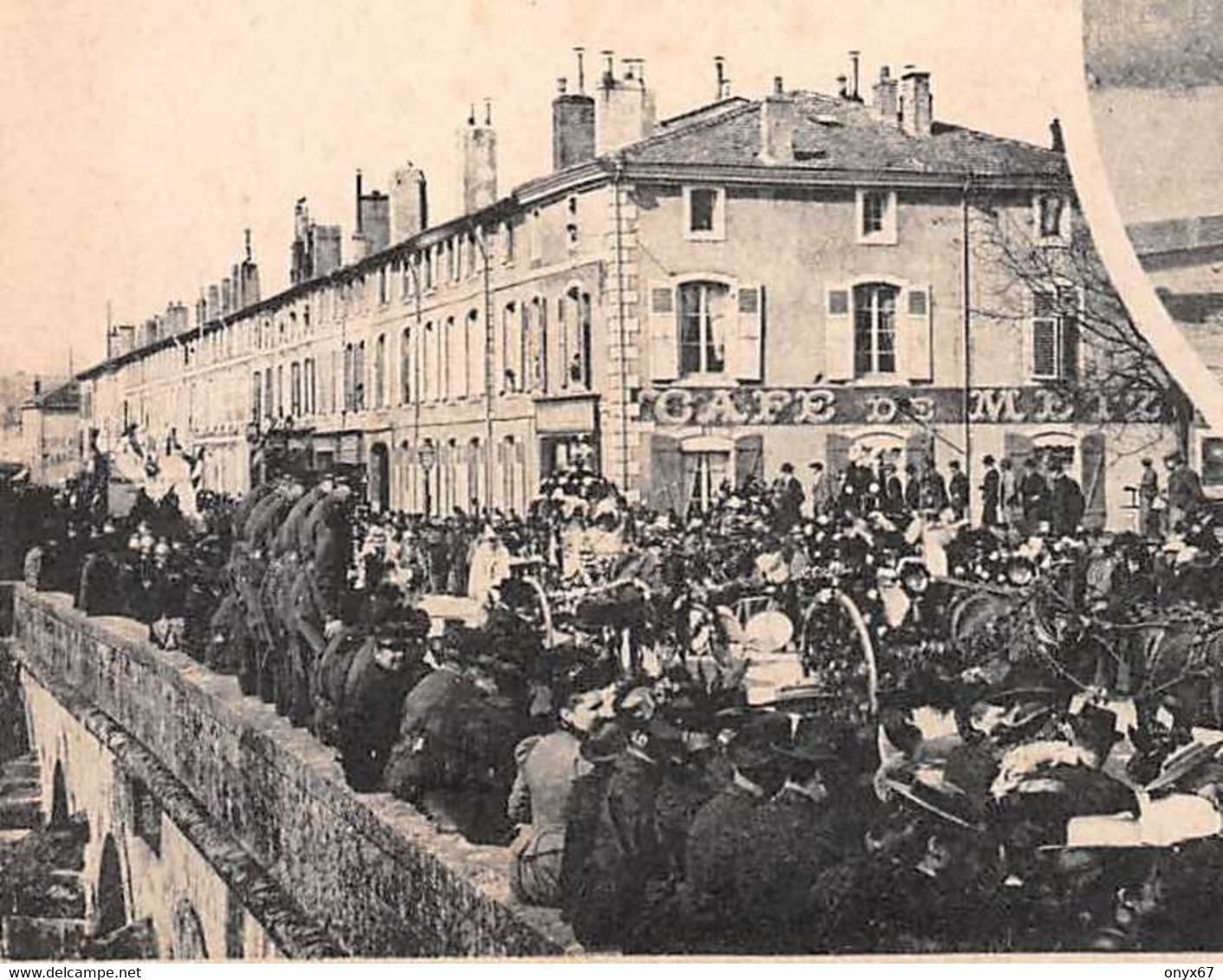 LUNEVILLE-54-Meurthe Et Moselle-CAVALCADE-Défilé Voiturettes 16 Avril 1900-Café De Metz-Chasse à Courre-RARE - Luneville