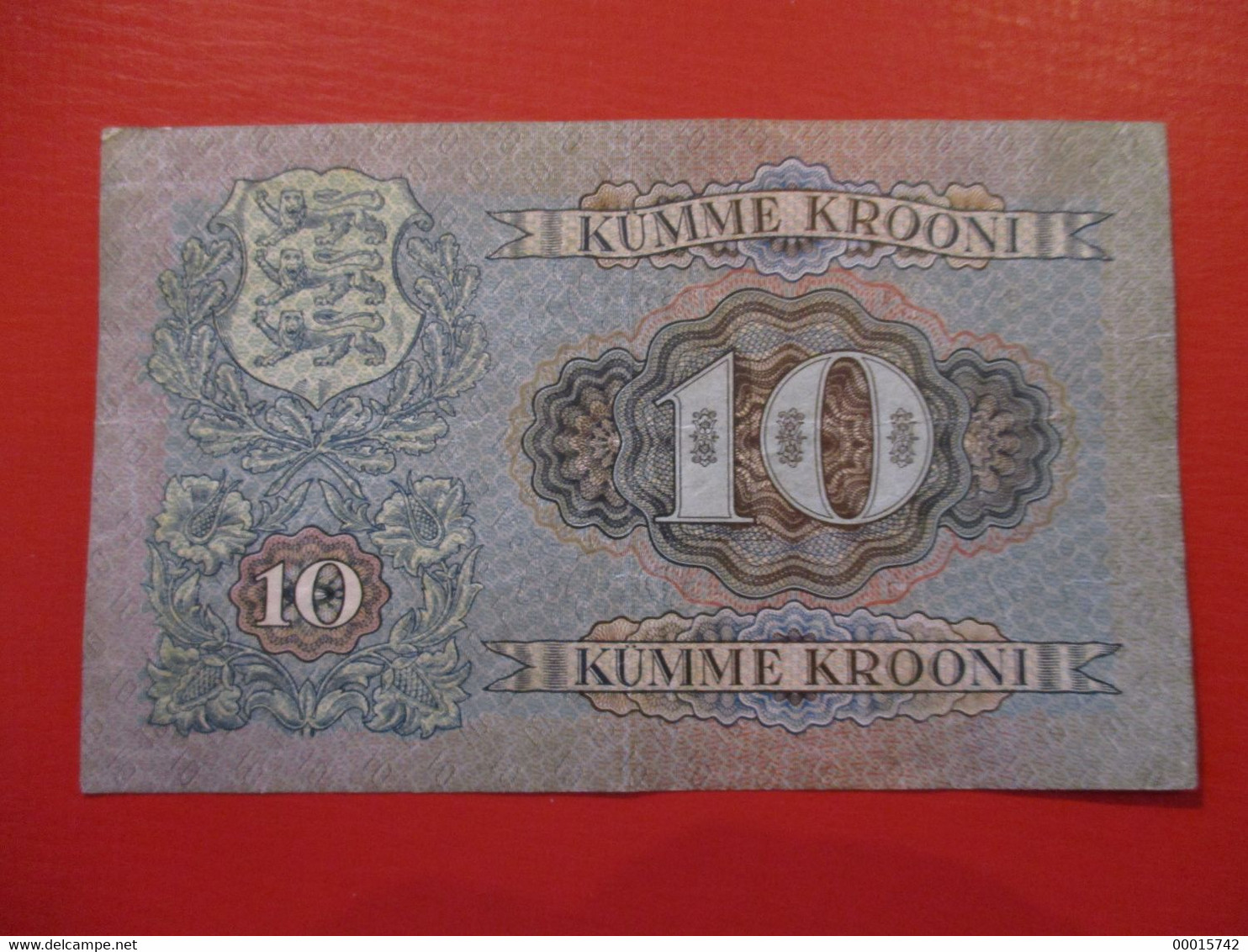 ESTONIA 10 KROONI 1928  D-1187 - Estonie