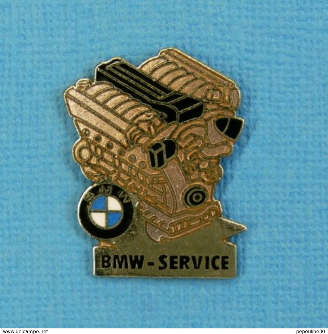 1 PIN'S // ** MOTEUR BMW / SERVICE ** . (BMW / Démons & Merveilles) - BMW