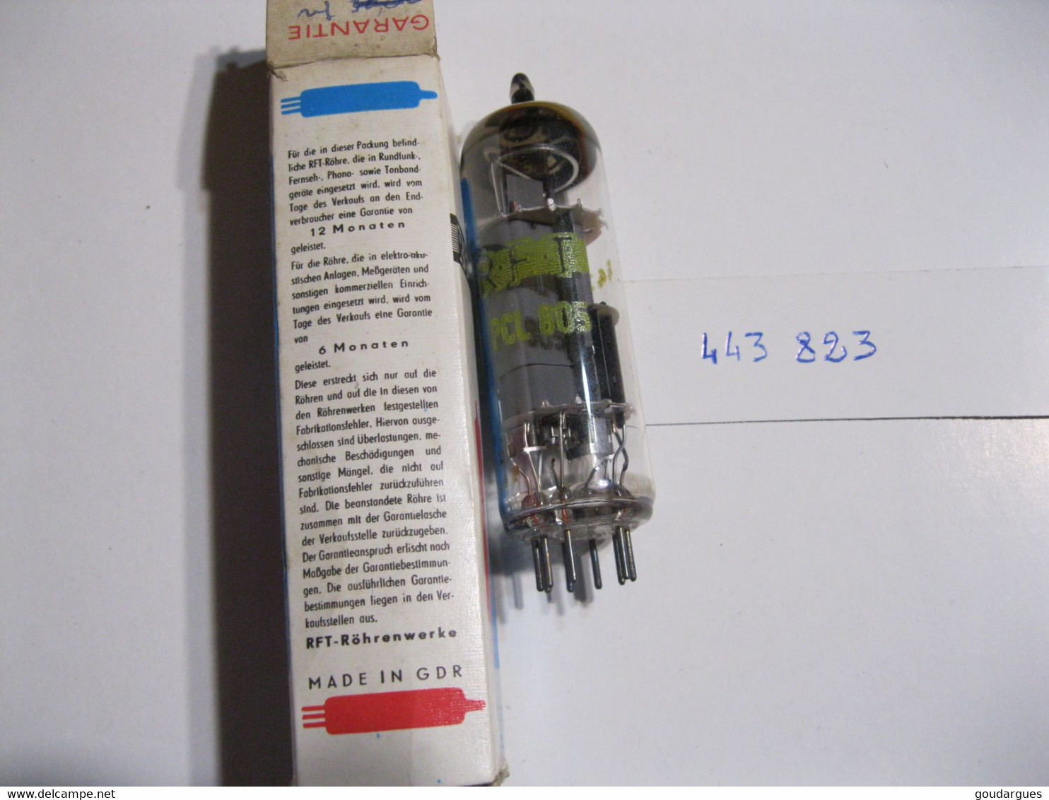 Tube TSF R.F.T   PCL 805 -4430823 - Elektronenbuis