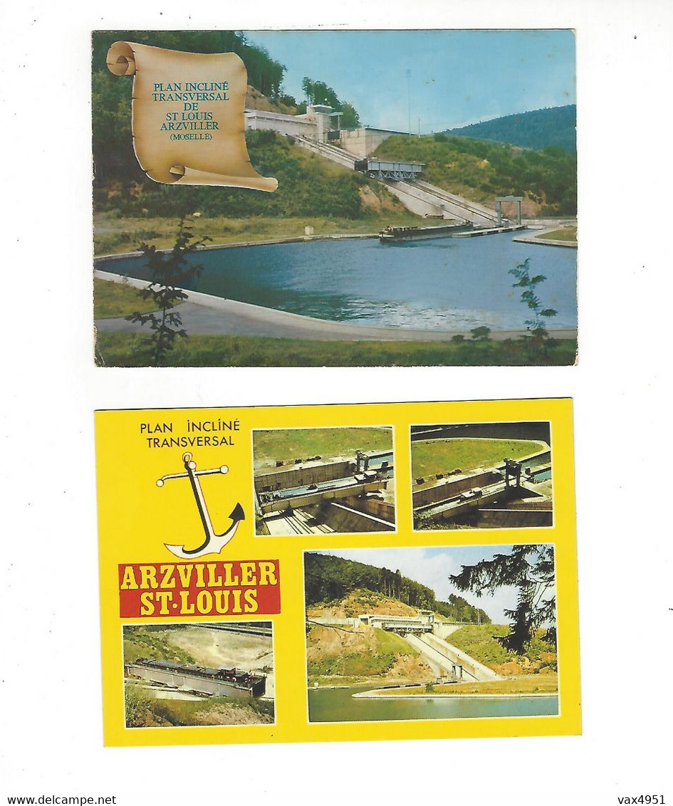 ARZVILLER  PLAN INCLINE LOT DE 6 CARTES               ****   RARE     A SAISIR **** - Arzviller