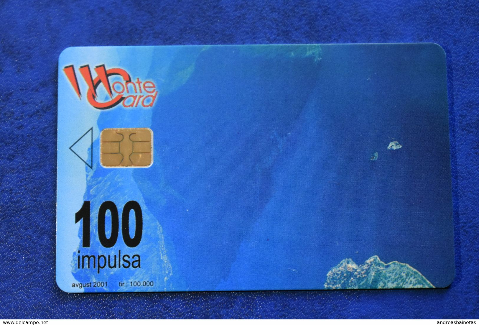 MONTENEGRO Phonecards Dummy Telecard( No CN) LUX - Montenegro