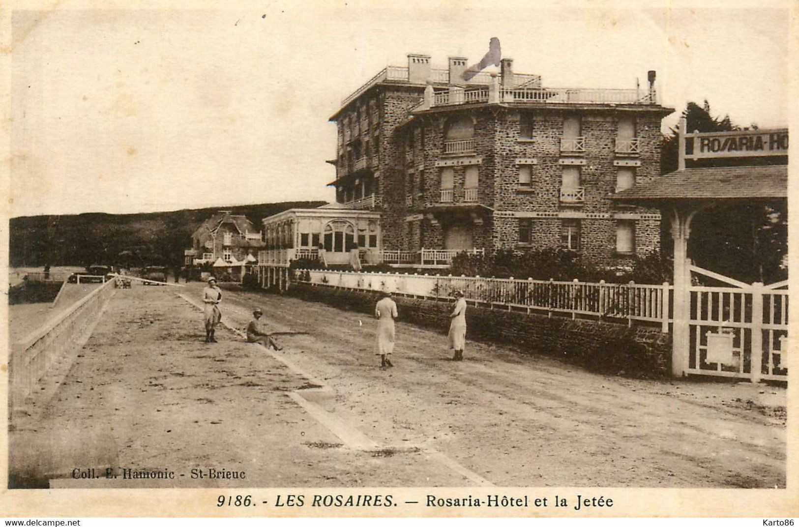 Les Rosaires , Plérin * ROSARIA Hôtel Et La Jetée * Environs De St Brieuc - Plérin / Saint-Laurent-de-la-Mer