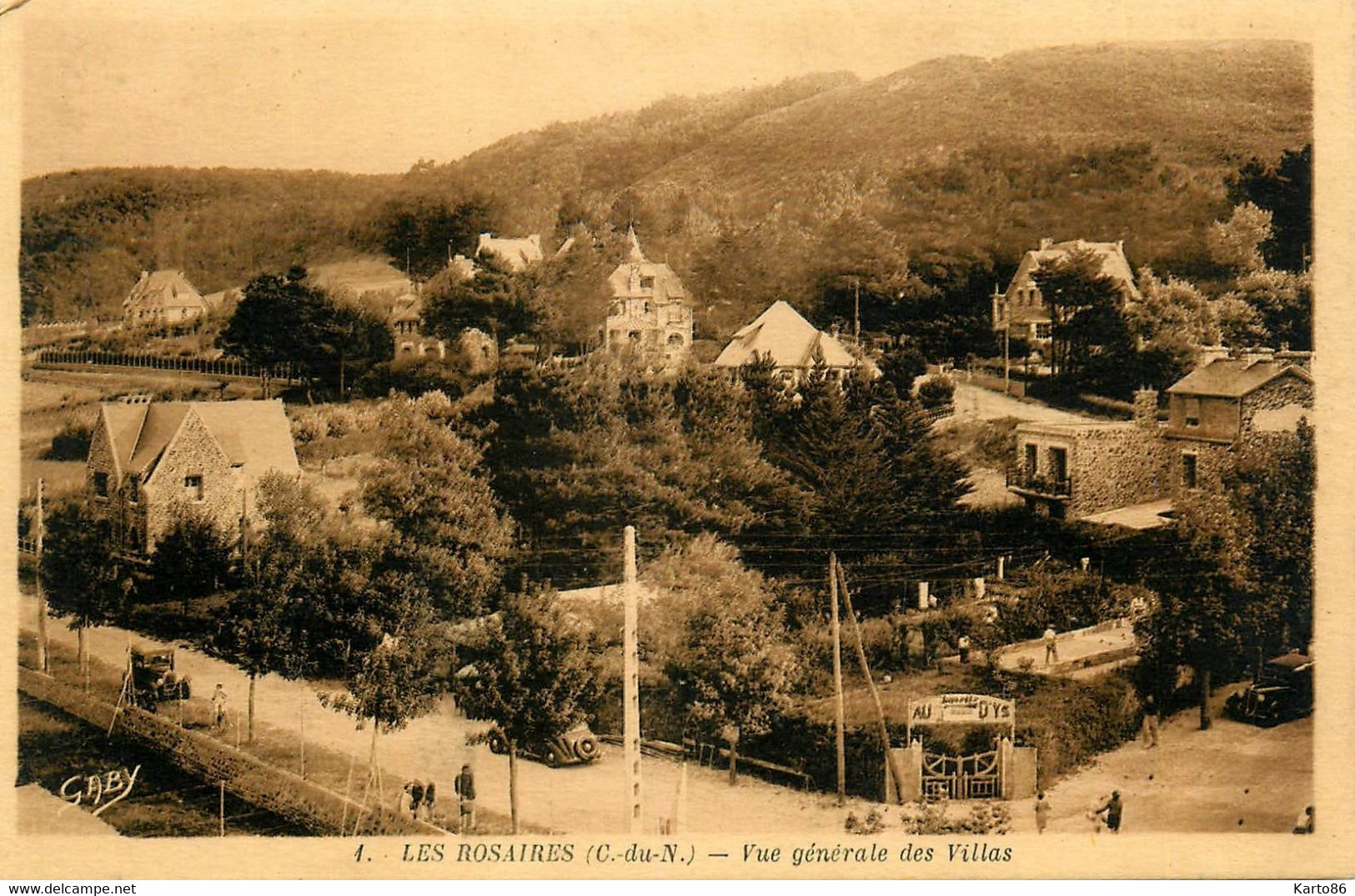 Les Rosaires , Plérin * Vue Générale Des Villas * VILLA * Environs De St Brieuc - Plérin / Saint-Laurent-de-la-Mer