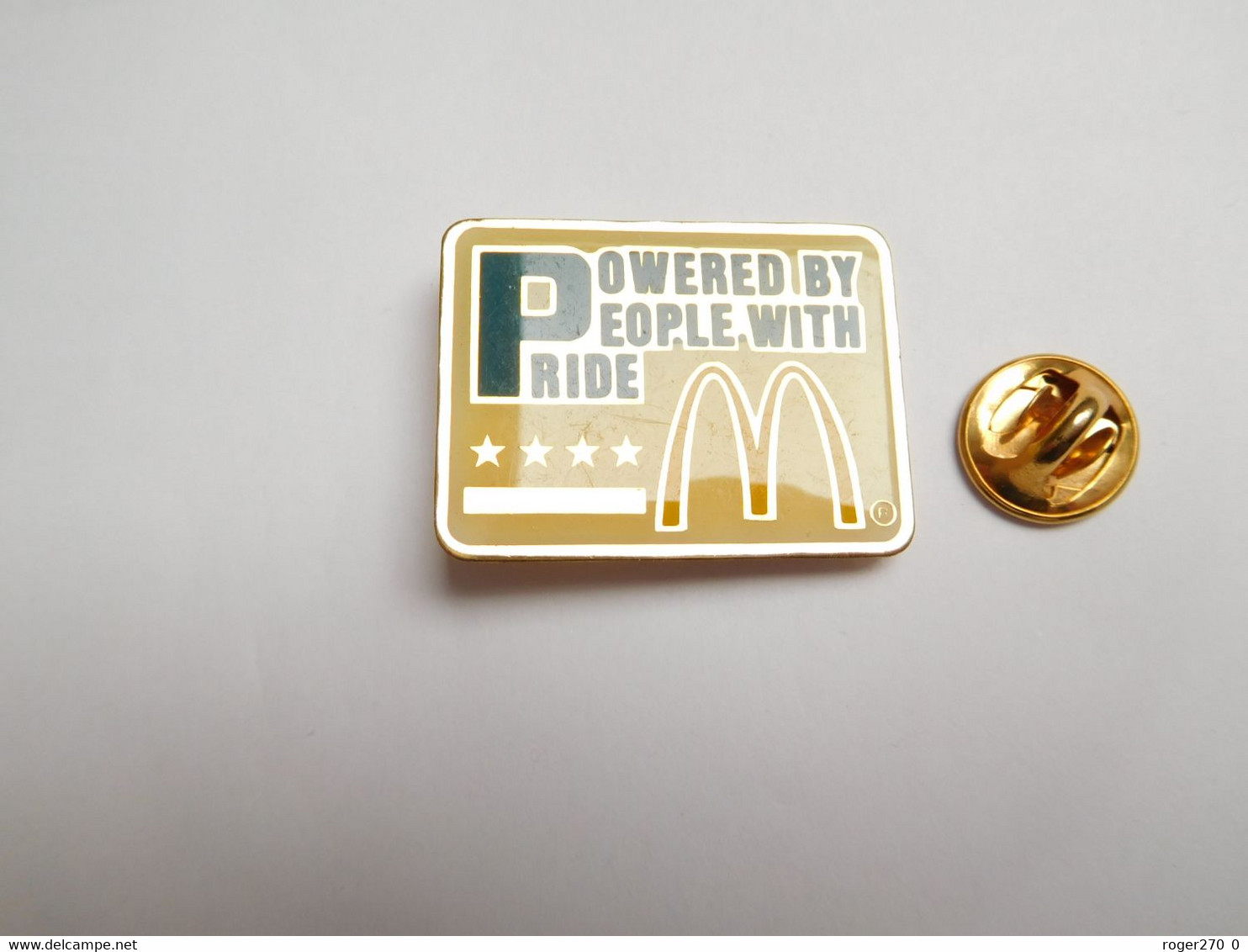 Beau Pin's , McDonald's , McDo , Powered By People With Pride - McDonald's