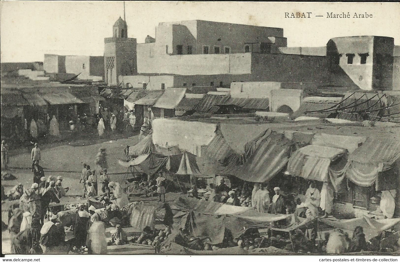 RABAT , Marché Arabe , 1917 ; الرباط ، السوق العربي , µ - Rabat