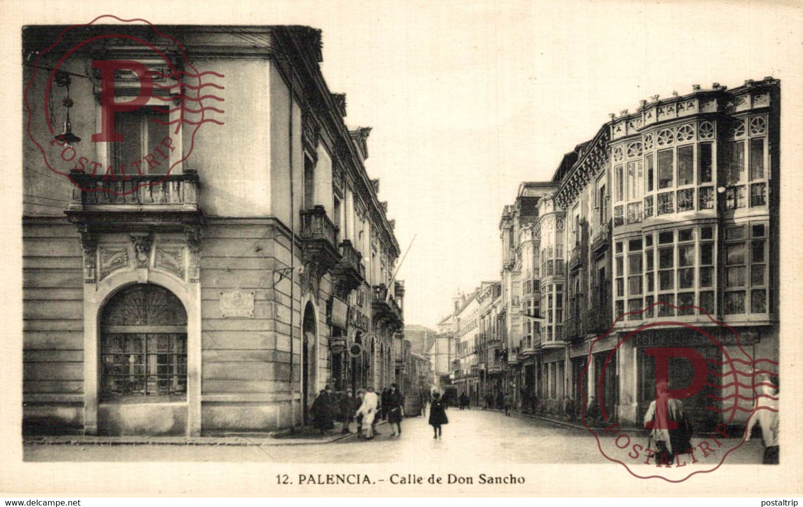 PALENCIA. CALLE DON SANCHO. - Palencia