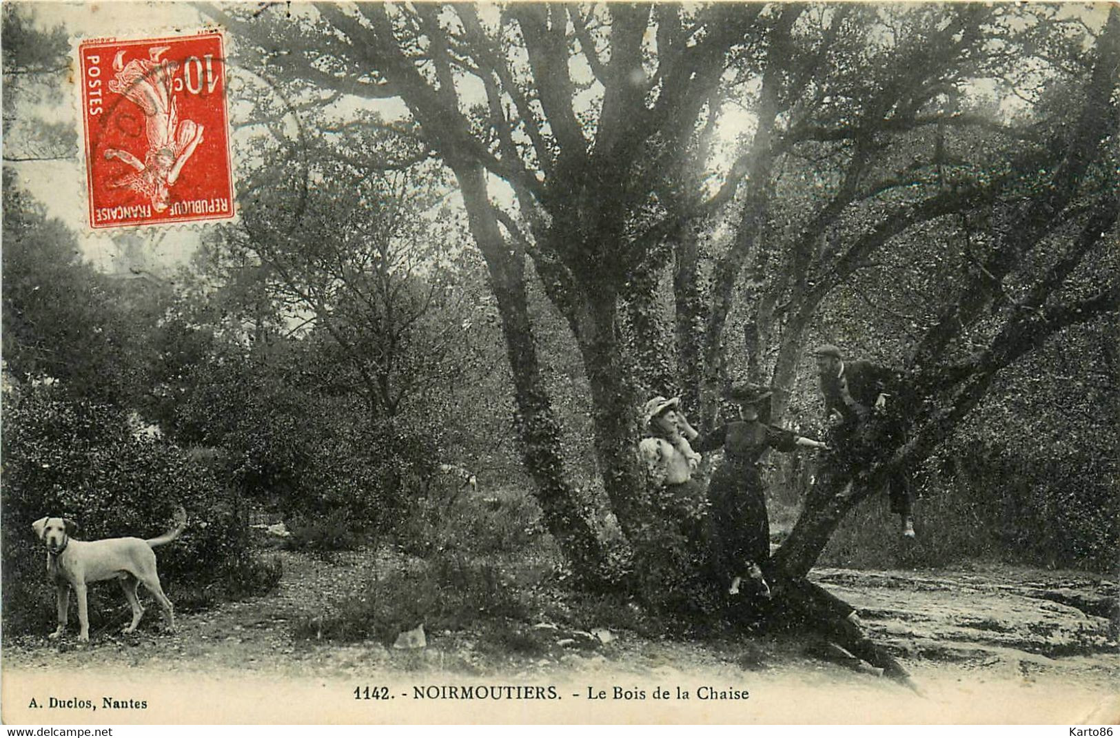 Noirmoutier * Le Bois De La Chaise * Promeneurs - Noirmoutier