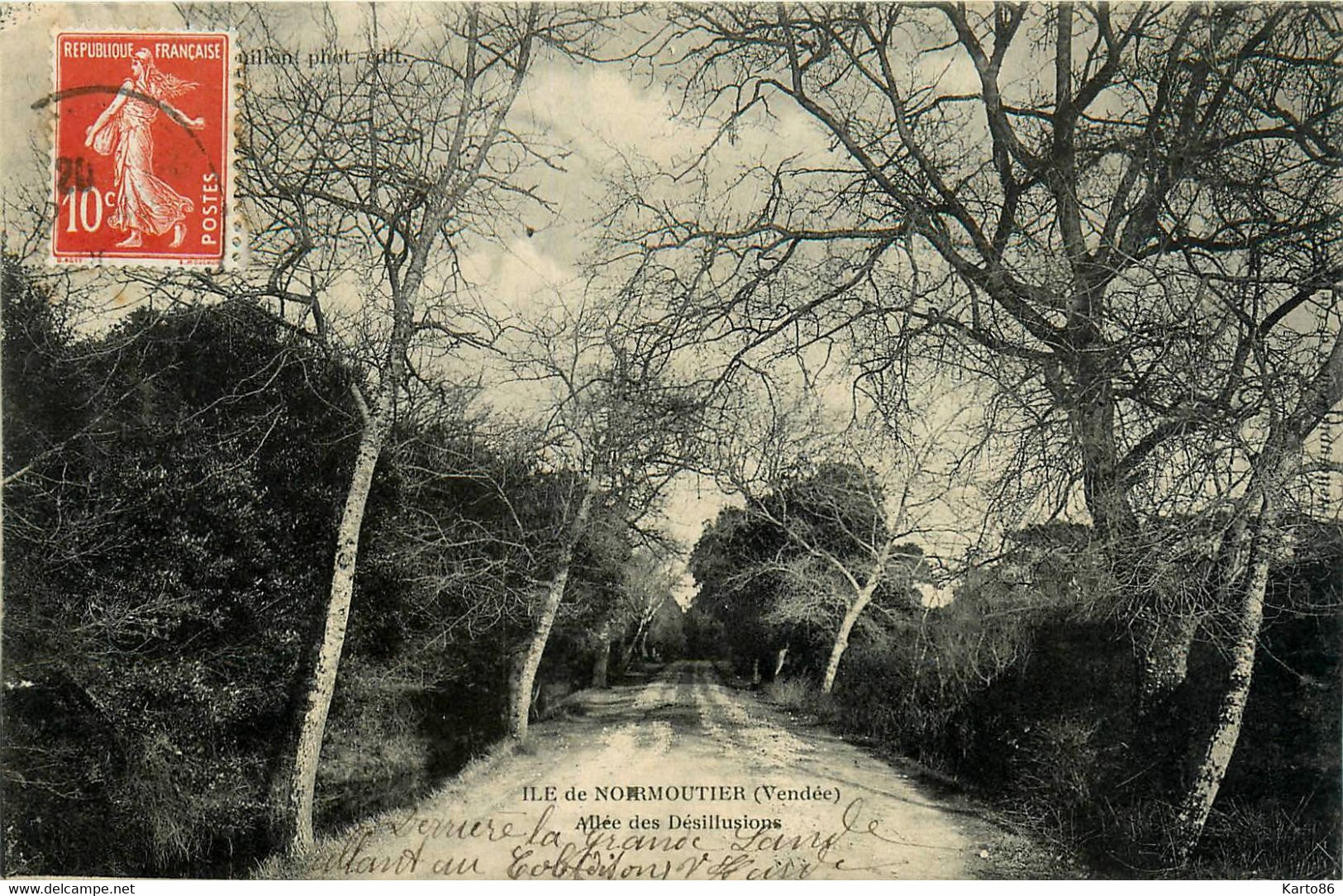 Noirmoutier * Allée Des Désillusions * Chemin Route - Noirmoutier