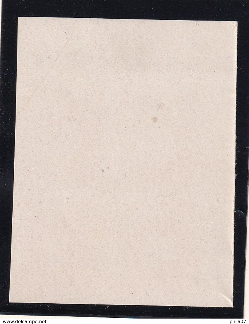 SHS Croatia - PS No. 48b. Imperforate Block Of Four From Upper Left Corner Of Sheet, Printed In Original Orange Color On - Ungebraucht