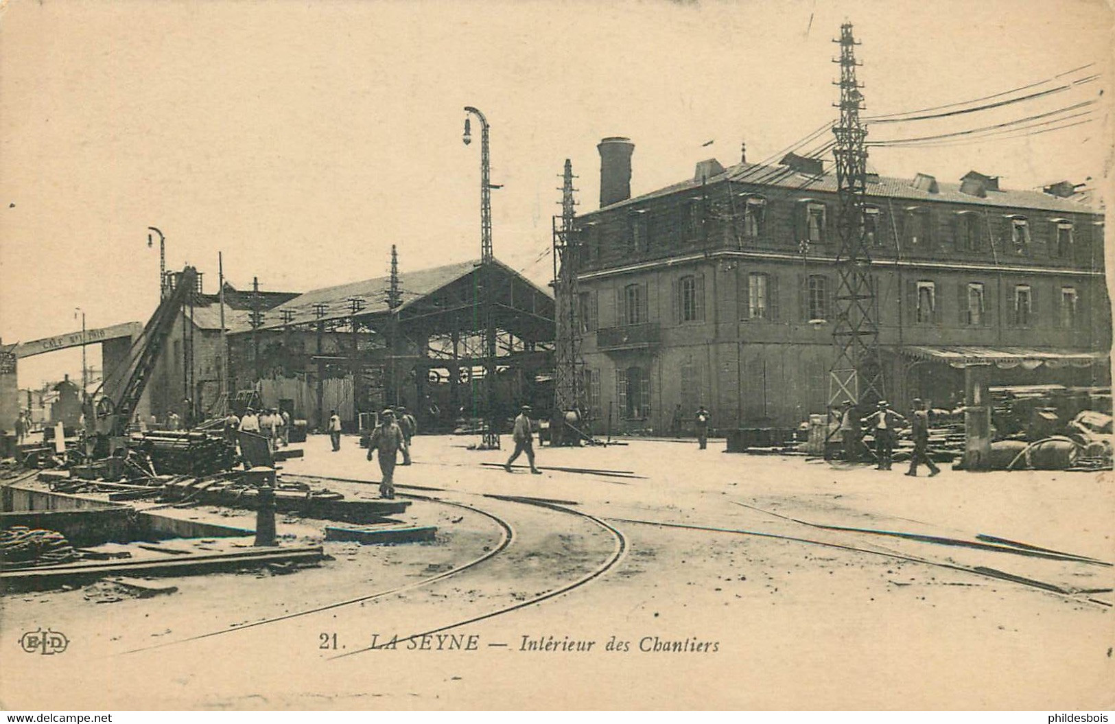 VAR  LA SEYNE  Interieur Des Chantiers - La Seyne-sur-Mer