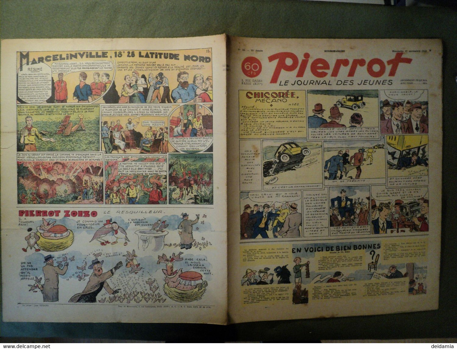 PIERROT N°46 DU 17 NOVEMBRE 1940 - Pierrot