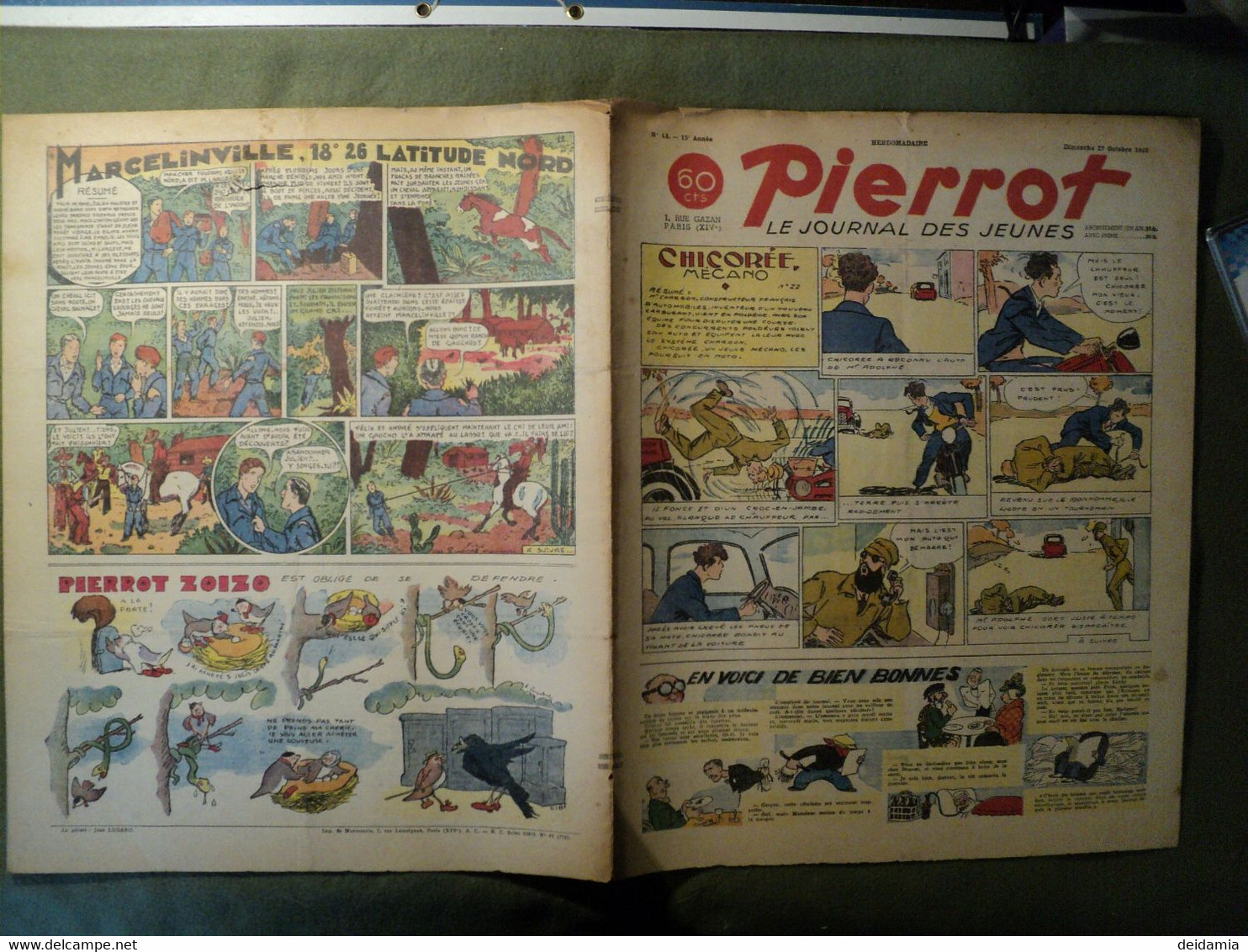 PIERROT N°43 DU 27 OCTOBRE 1940 - Pierrot