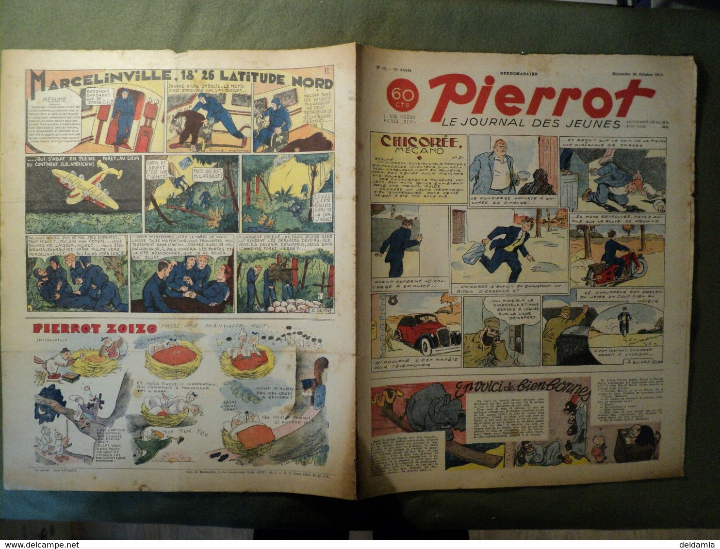 PIERROT N°42 DU 20 OCTOBRE 1940 - Pierrot