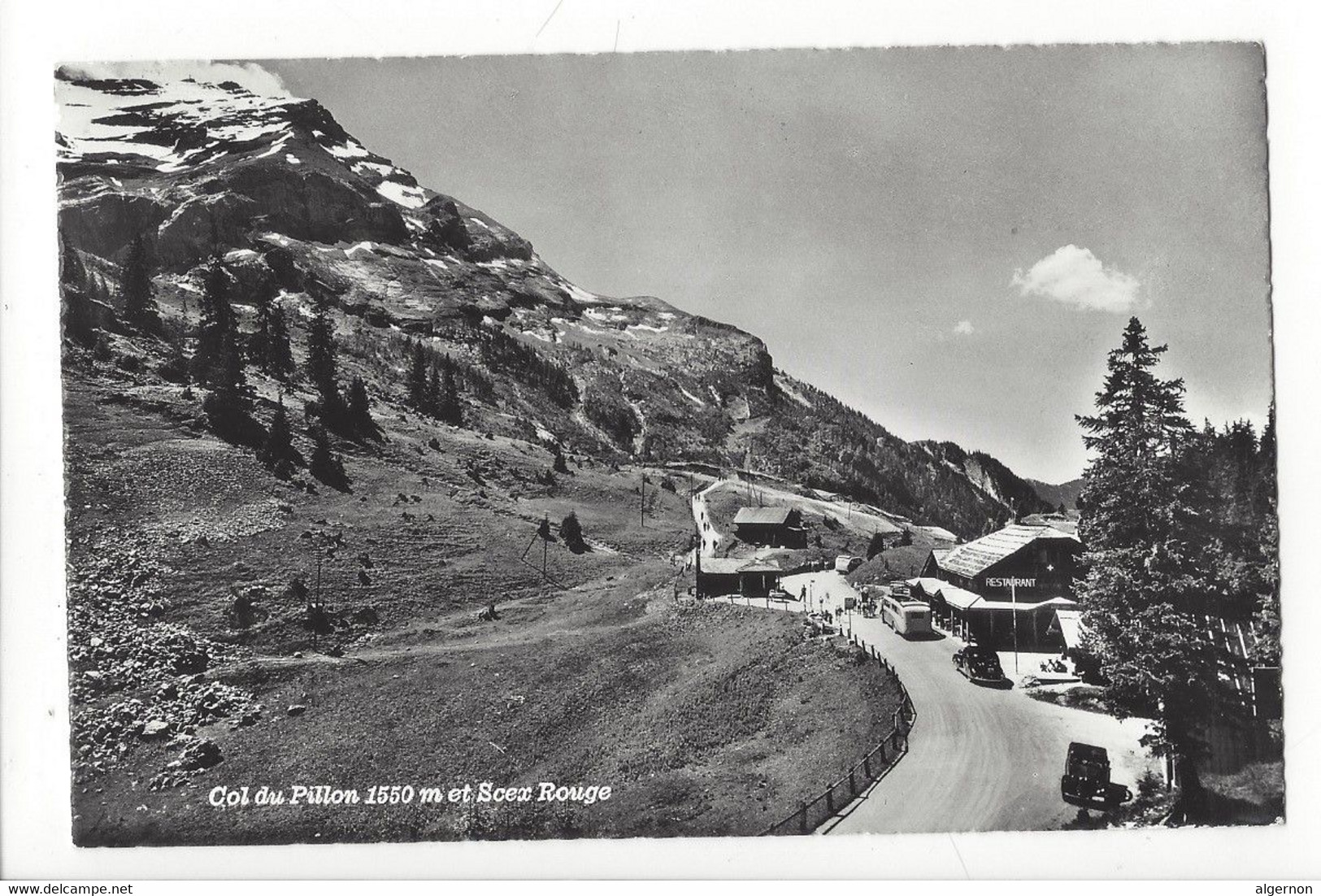 29792 - Col Du Pillon Et Scex Rouge Restaurant Bus - Ormont-Dessus 