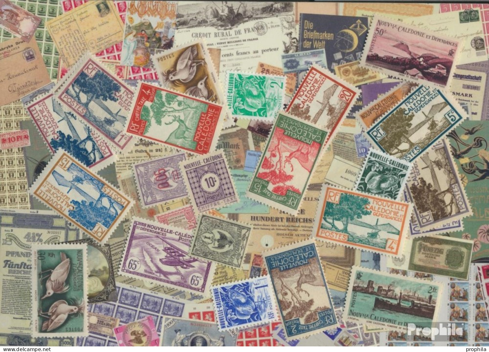 Neukaledonien 25 Verschiedene Marken - Collections, Lots & Series