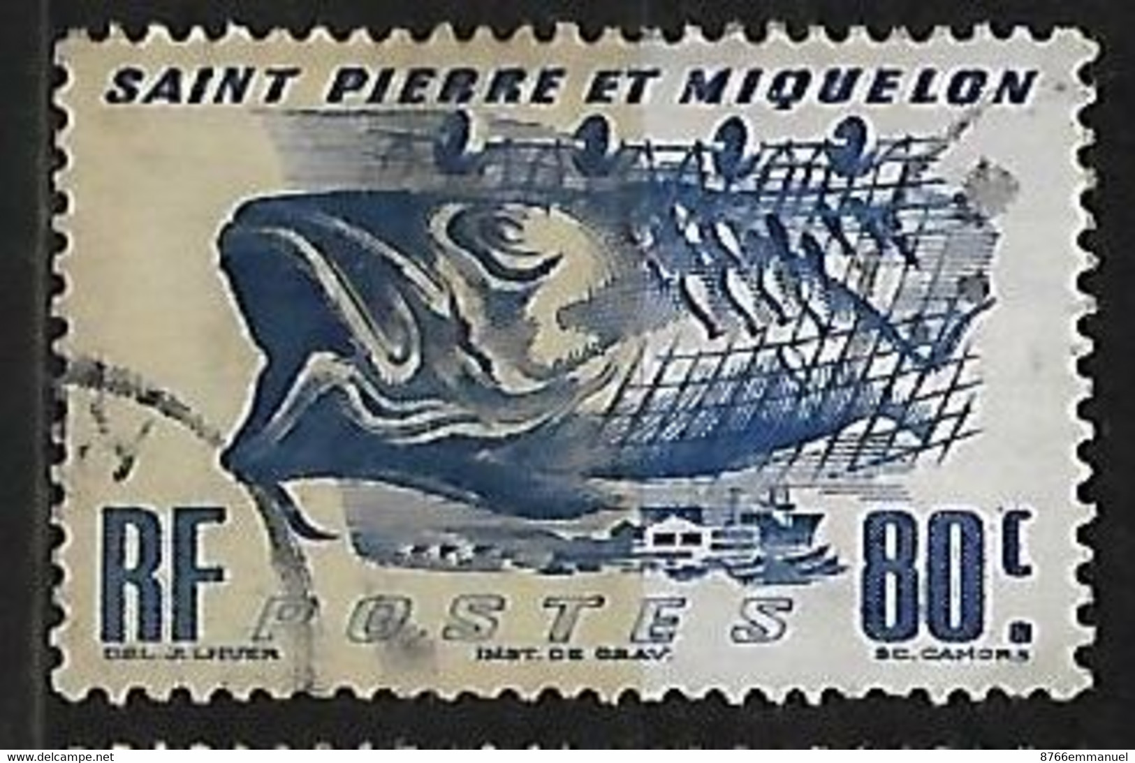 SAINT-PIERRE-ET-MIQUELON N°330 - Usati