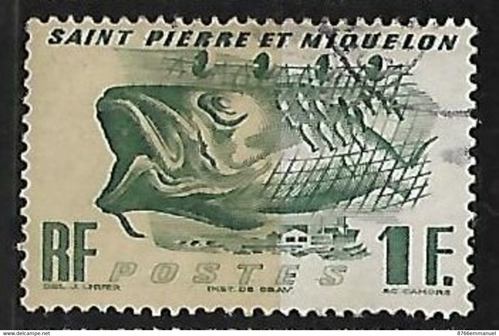 SAINT-PIERRE-ET-MIQUELON N°331 - Usati