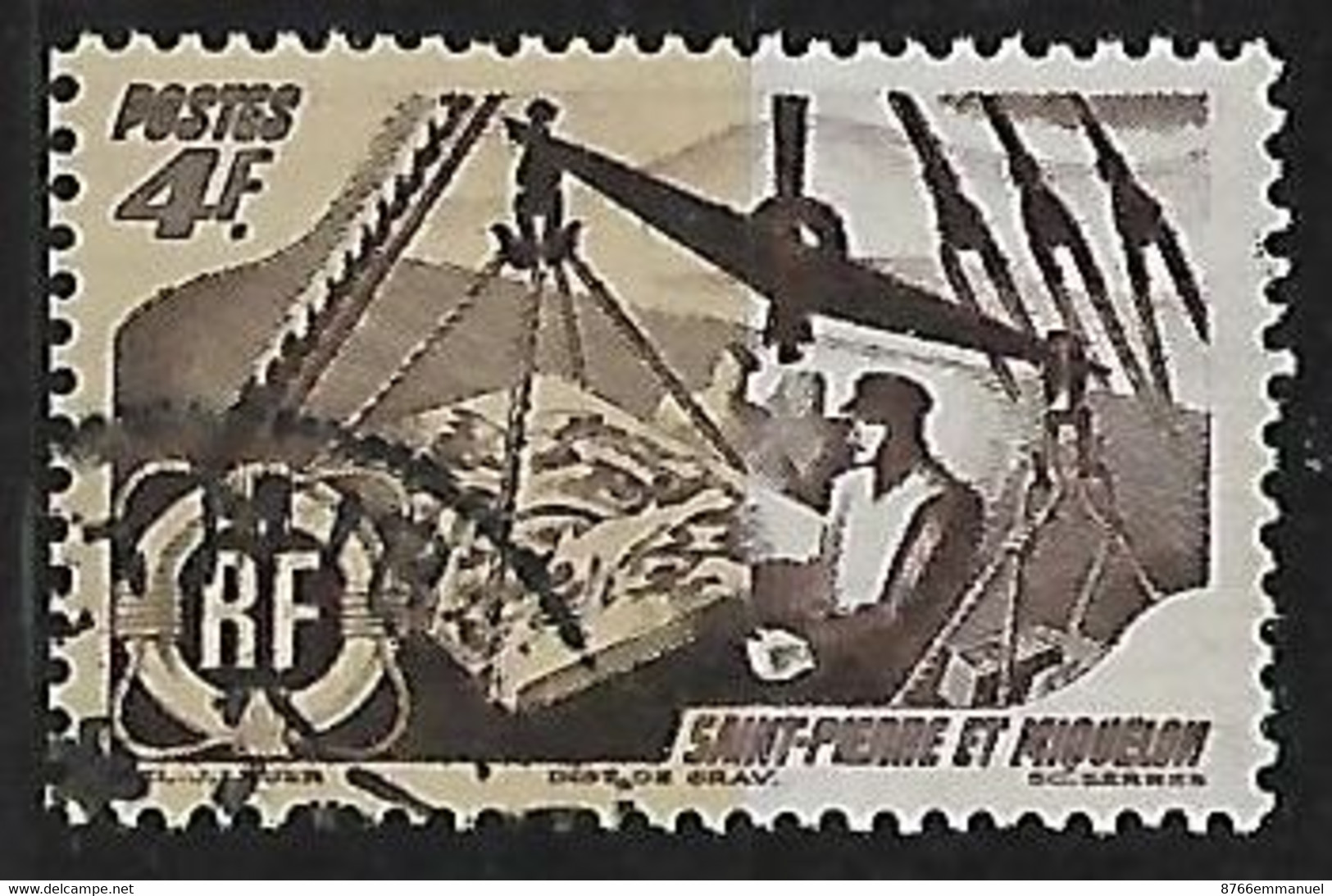 SAINT-PIERRE-ET-MIQUELON N°337 - Used Stamps