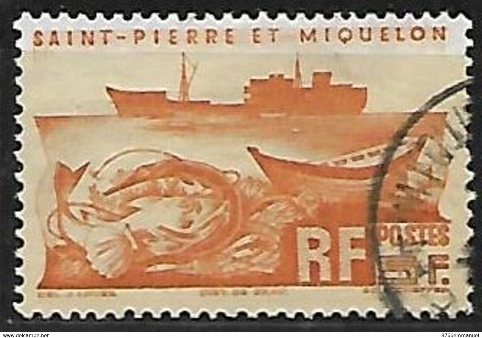 SAINT-PIERRE-ET-MIQUELON N°338 - Usados