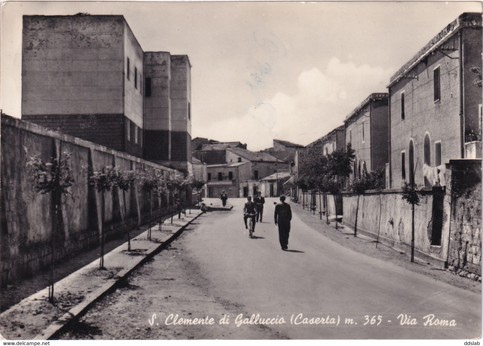 S. Clemente Di Galluccio (Caserta) - Via Roma - 1955 - Caserta