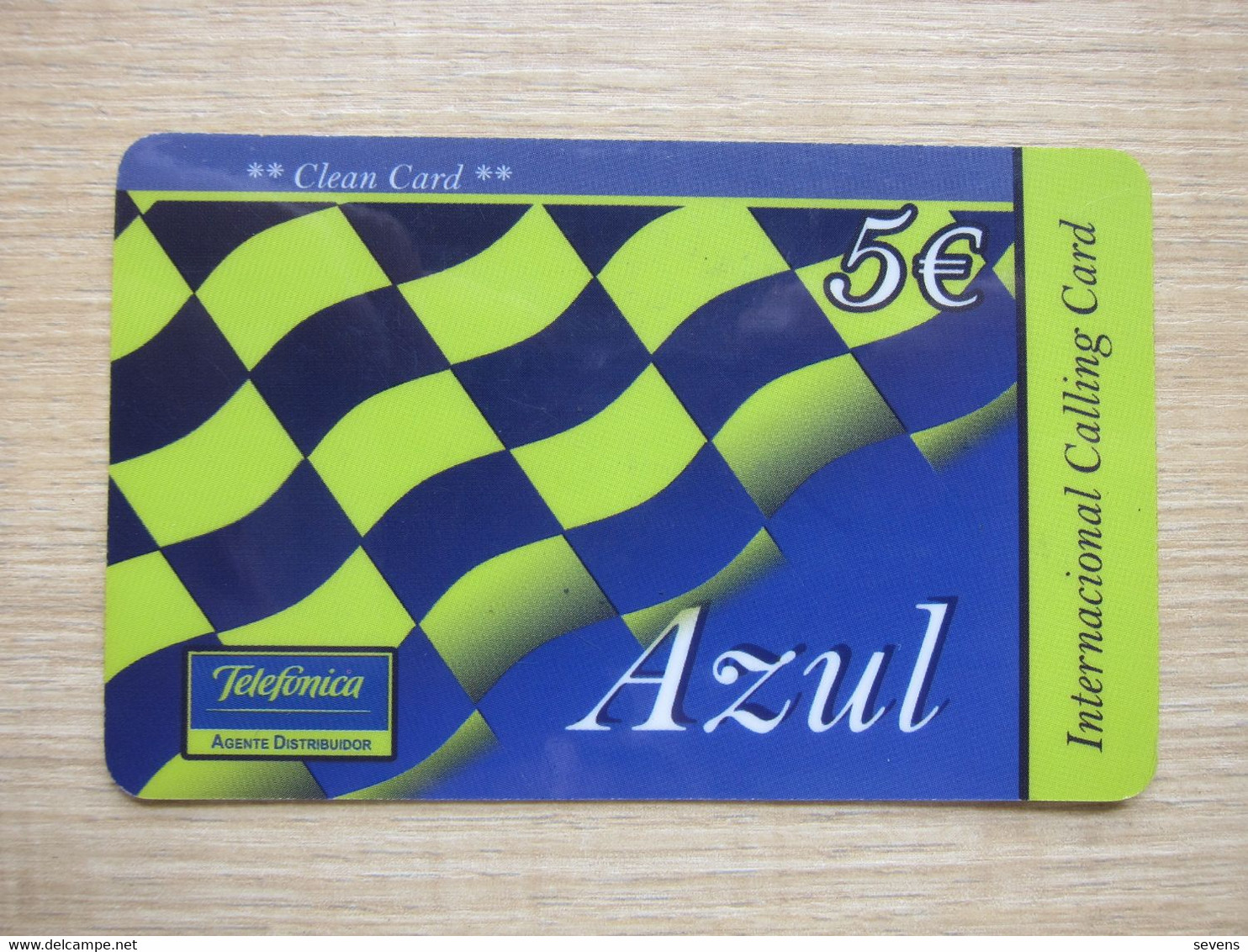 Azul Formula One Flag,used - Telefonica