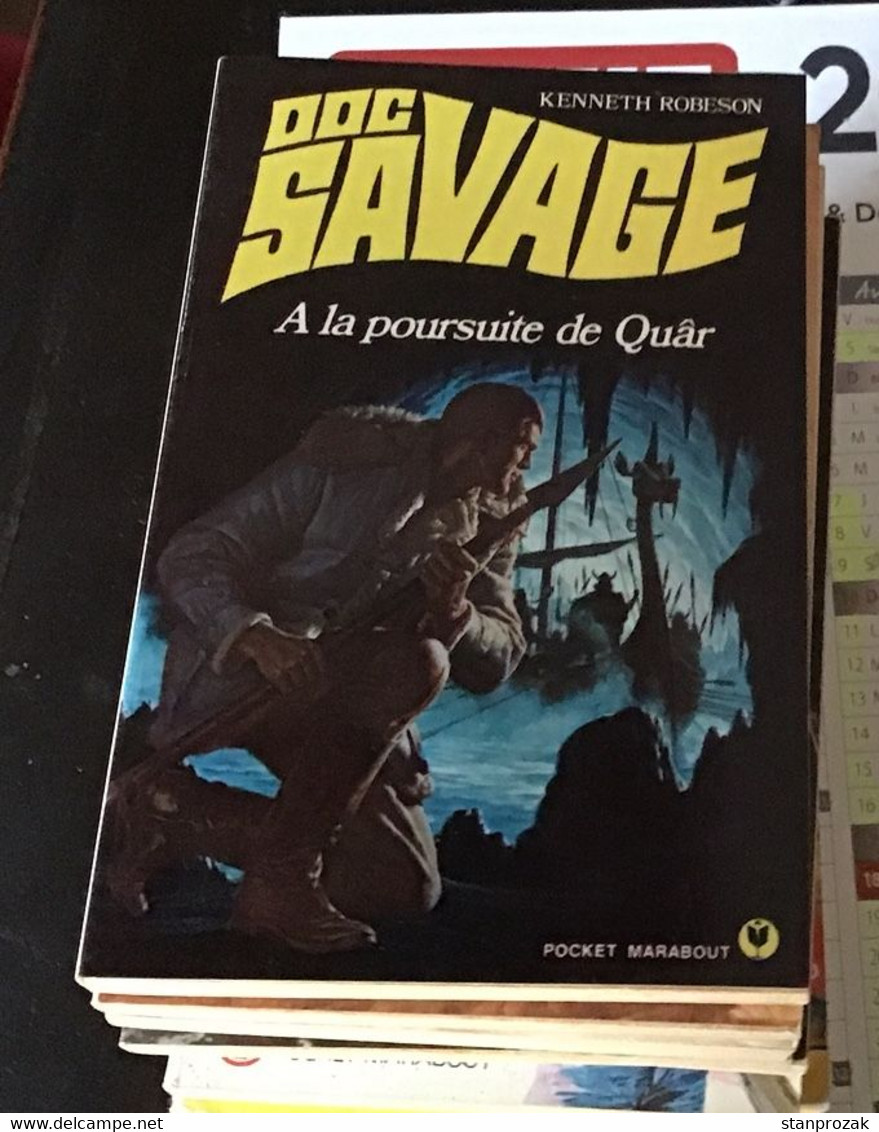 Doc Savage A La Poursuite De Quâr - Marabout Junior