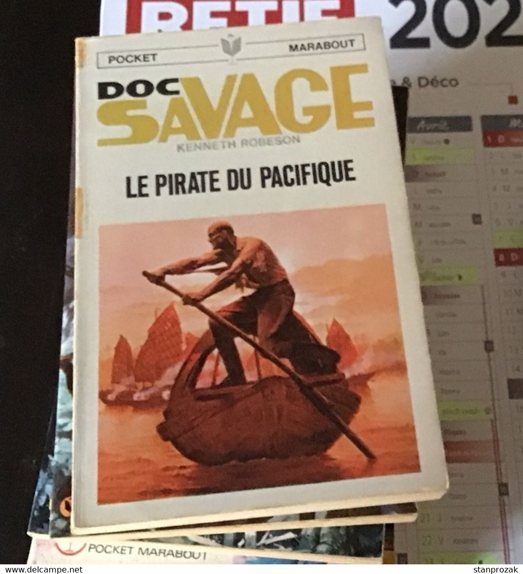 Doc Savage Les Pirates Du Pacifique - Marabout Junior