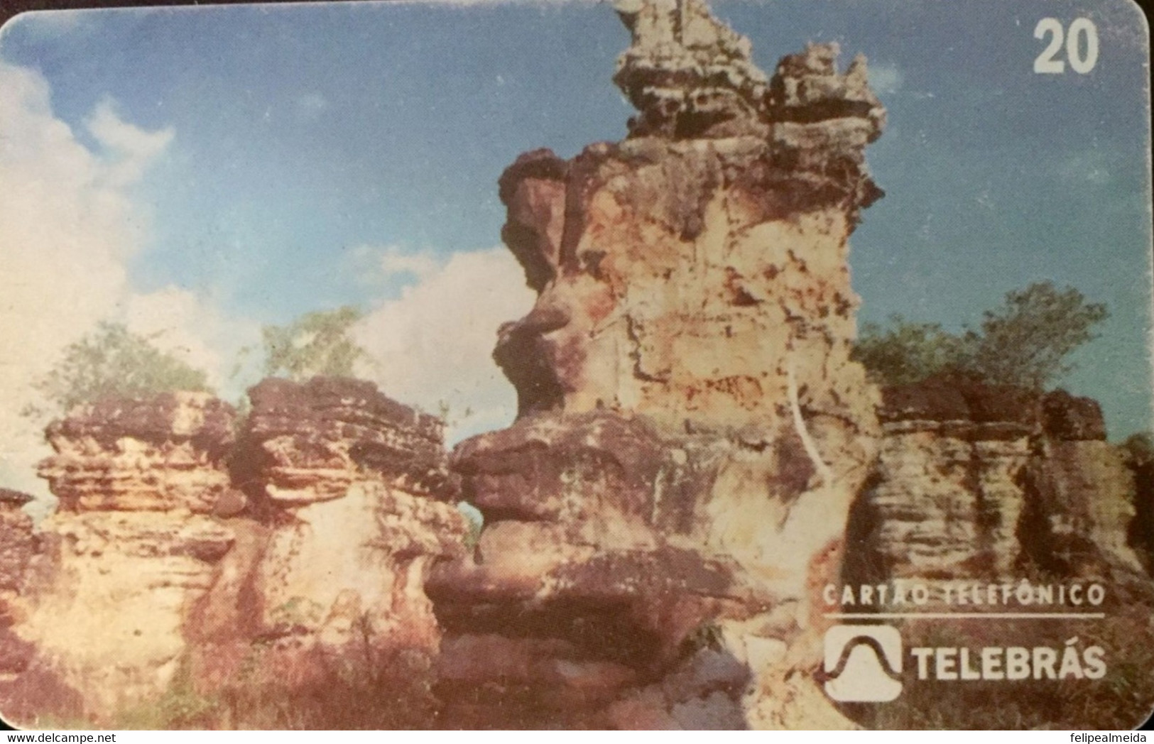 Phone Card Manufactured By Telebras In 1996 - Photo Monte Alegre - Pará - Brazil - Landschappen