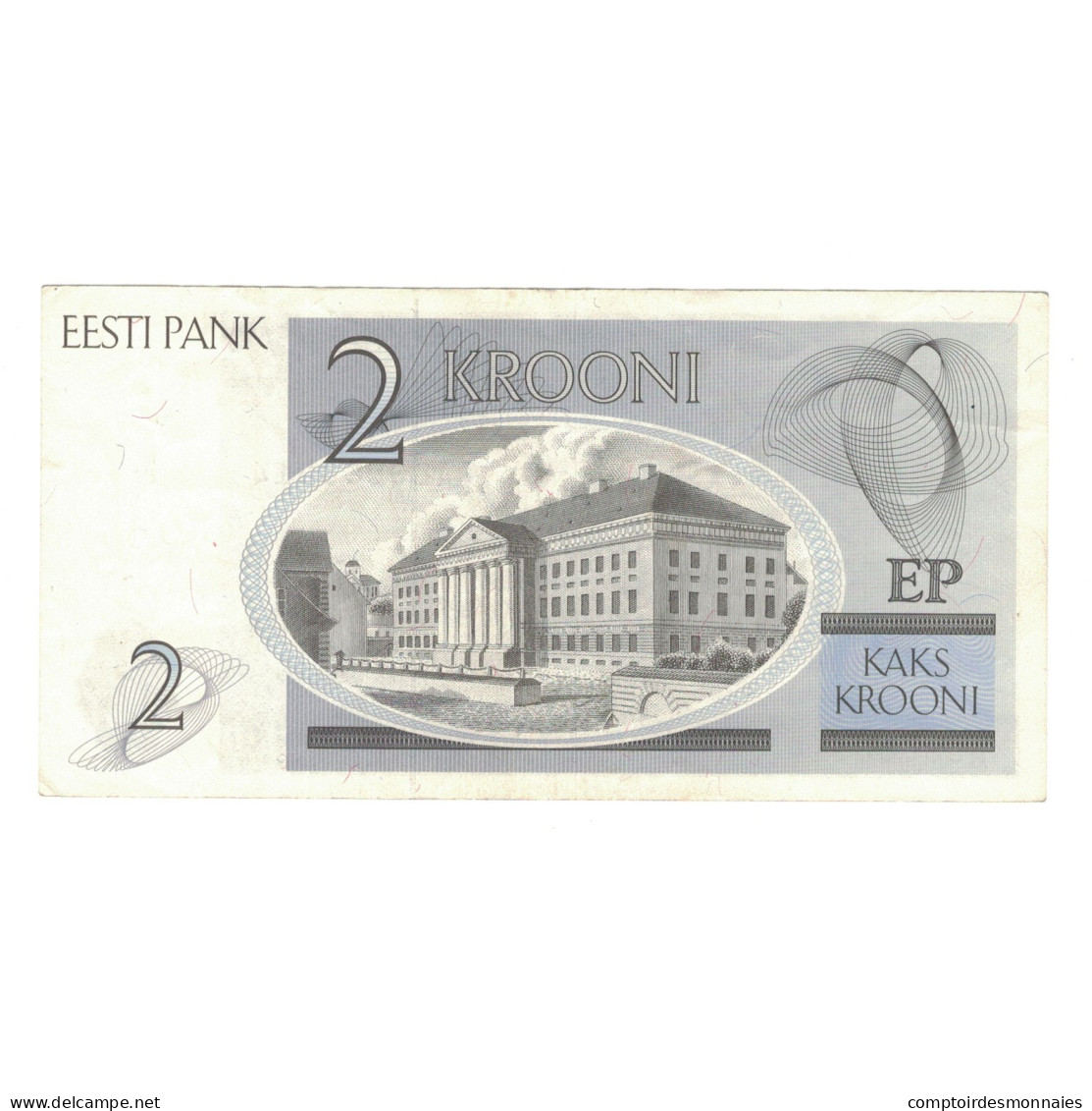 Billet, Estonie, 2 Krooni, 1992, KM:70a, TTB+ - Estonia